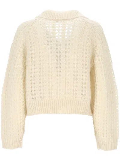 Celine Long-sleeved Sweater In Multi