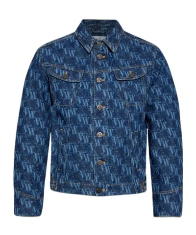 Vivienne Westwood Long-sleeved Casual Jacket In Blue