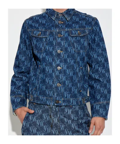 Vivienne Westwood Long-sleeved Casual Jacket In Blue