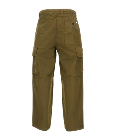C.p. Company Cargo Pant In Microreps Peached In Green