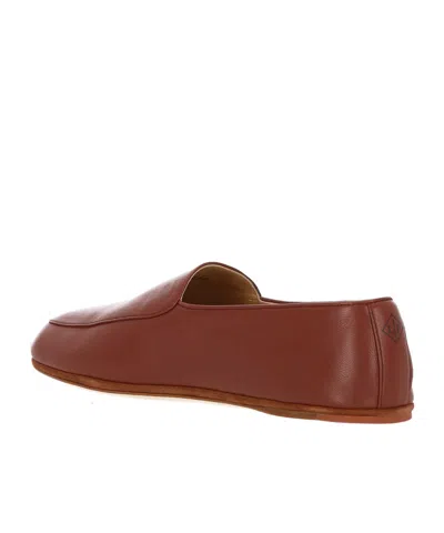 Loro Piana Women Anton Walk Leathr Loafers In Brown