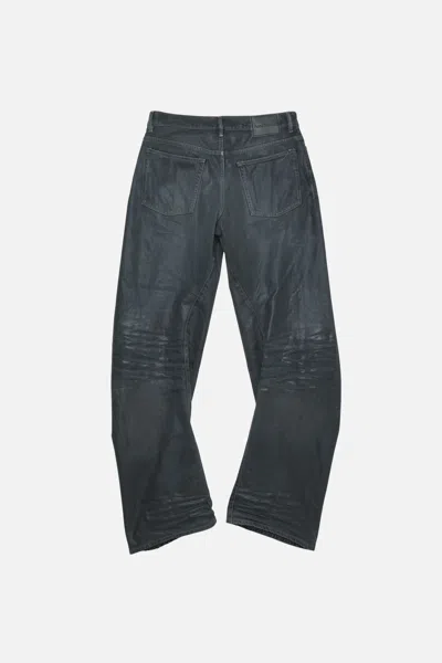 Acne Studios Black Loose Fit 1981 Jeans In Black