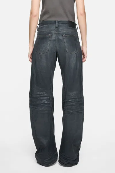 Acne Studios Black Loose Fit 1981 Jeans In Black