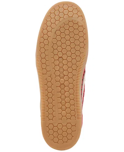 Dolce Vita Notice Stitch Sneakers In Red