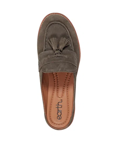 Earth Women's Everett Tassels Slip-on Mule Loafers In Brown
