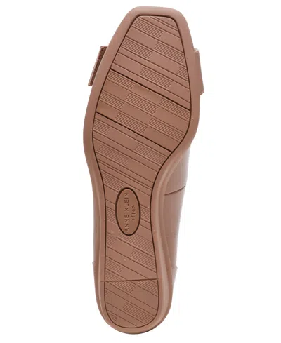 Anne Klein Women's Wyatt Buckle Wedge Pumps In Neutral