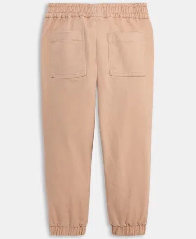 Epic Threads Toddler Boys Drawstring Twill Jogger Pants, Created For Macy's In Neutral
