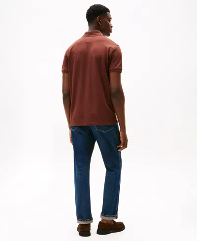 Tommy Hilfiger Men's Cotton Classic Fit 1985 Polo In Brown