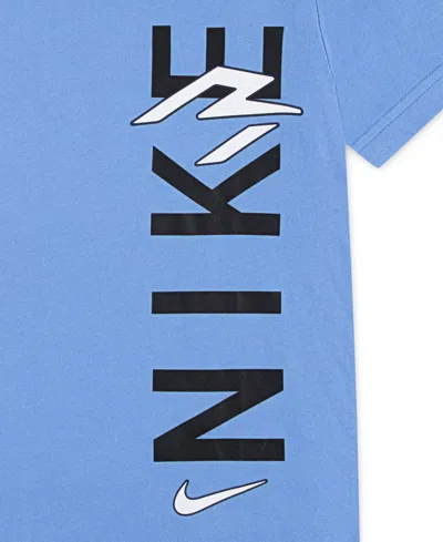 Nike 3brand By Russell Wilson Big Boys Graphic T-shirt In Blue