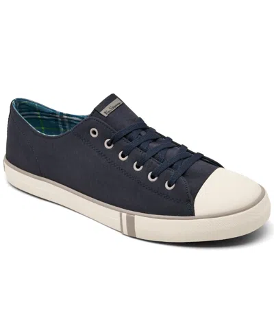 Ben Sherman Men's Hadley Low Canvas Casual Sneakers From Finish Line In Black