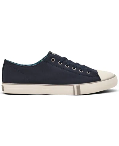 Ben Sherman Men's Hadley Low Canvas Casual Sneakers From Finish Line In Black