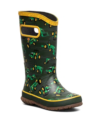 Bogs Little And Big Kids Rainboot Tractor Boots In Multi
