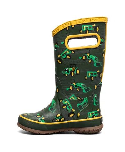 Bogs Little And Big Kids Rainboot Tractor Boots In Multi