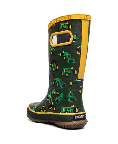 Bogs Little And Big Kids Rainboot Tractor Boots In Multi