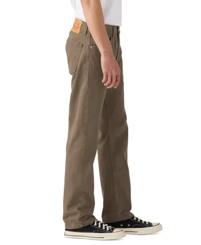 Levi's Men's 505 Regular Fit Stretch Jeans In Brown