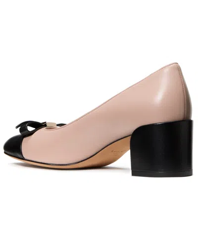 Kate Spade Women's Deco Bow Smooth Leather Ballet Pumps In Multi