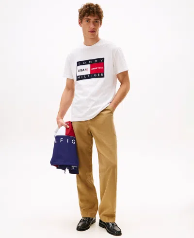 Tommy Hilfiger Tommy X Us Sailgp Team Graphic T In White