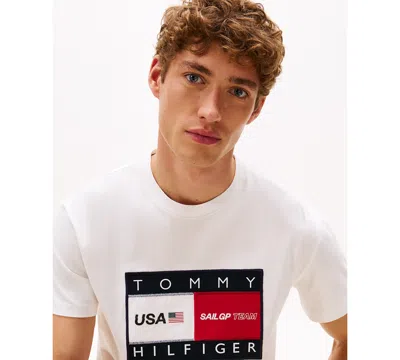 Tommy Hilfiger Tommy X Us Sailgp Team Graphic T In White