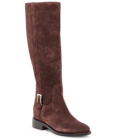 Dolce Vita Kilian H2o Boots Mahogany Suede In Brown