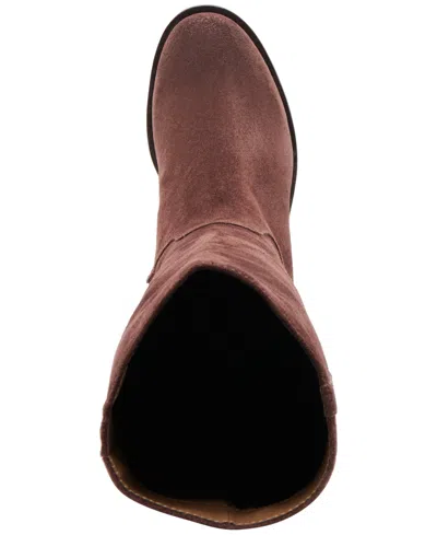 Dolce Vita Kilian H2o Boots Mahogany Suede In Brown