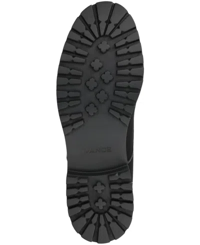 Vance Co. Mens Zeus Block Heel Chelsea Boots In Black