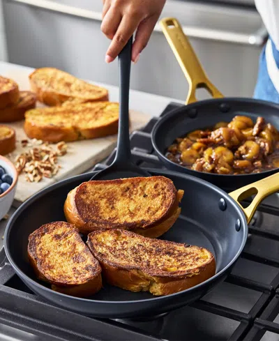 Greenpan Reserve Pro 10-piece Ceramic Nonstick Cookware Set In Black