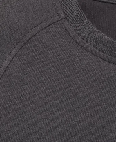 Mango Women's Fluid Cotton Sweatshirt In Gray