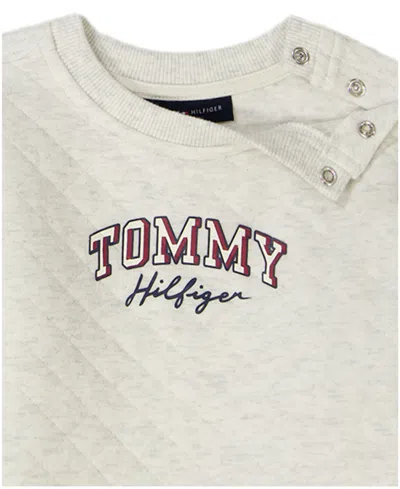 Tommy Hilfiger Baby Boys 2-piece Diamond Quilted T-shirt And Joggers Set In White