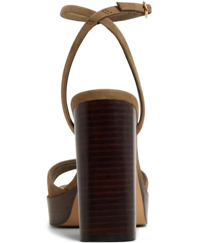 Aldo Lothon Platform Sandal In Animal Print