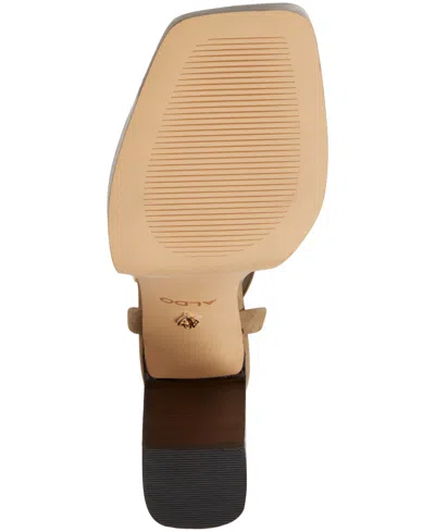 Aldo Lothon Platform Sandal In Animal Print