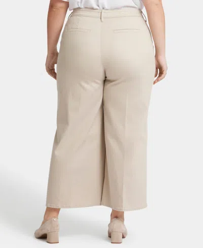 Nydj High Rise Mona Trouser Ankle Jeans In Neutral