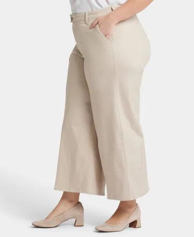 Nydj High Rise Mona Trouser Ankle Jeans In Neutral