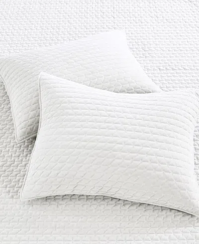 Levtex Velvet Stitch Reversible 3-pc. Quilt Set, King/california King In White