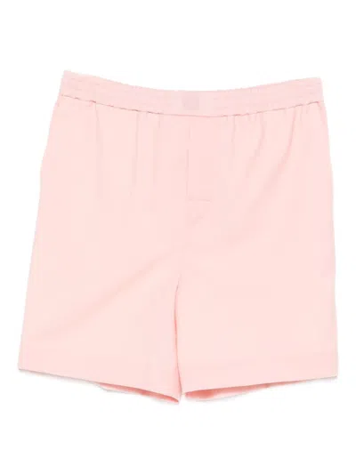 Loewe Elastic-waistband Shorts In Pink