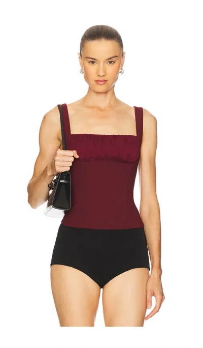 Elodie The Label Elodie Blaise Top In Red