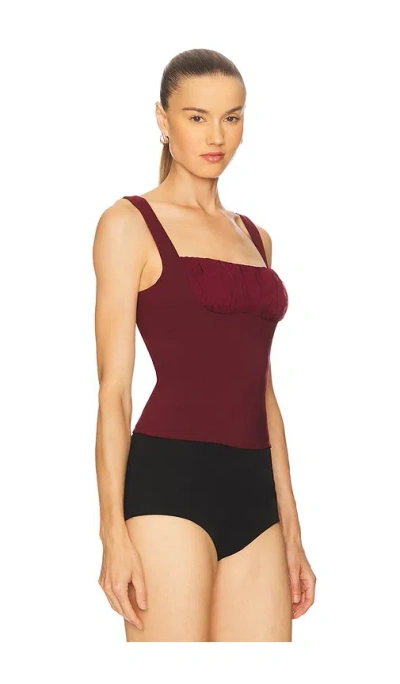 Elodie The Label Elodie Blaise Top In Red