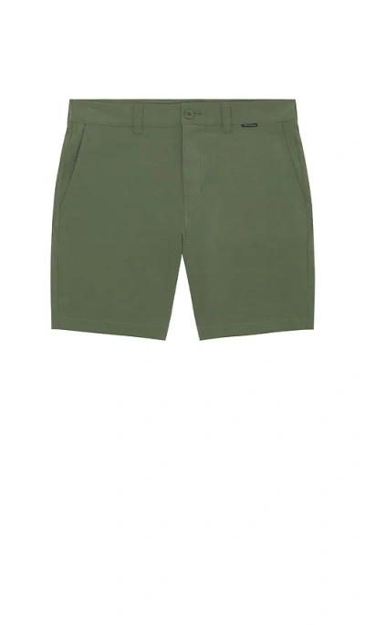 Travismathew Tech Chino Short In Green