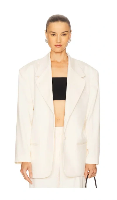 Remain Birger Christensen Oversized Blazer In White
