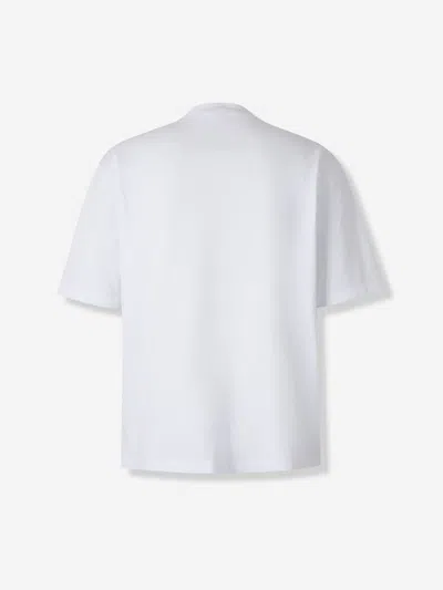 Dsquared2 Dsquared White Cotton Dsquared X Magliano T-shirt In White