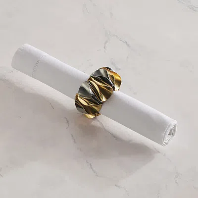 Frontgate Set Of 4 Enigma Napkin Ring