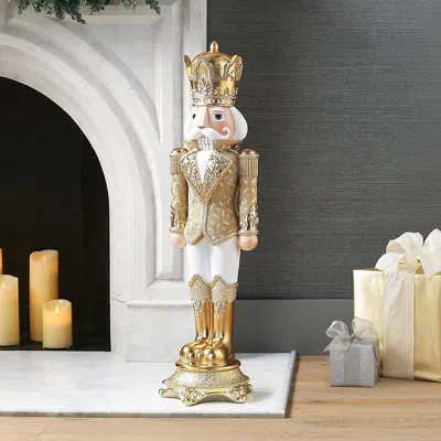Frontgate 40" Gleam And Glisten Nutcracker