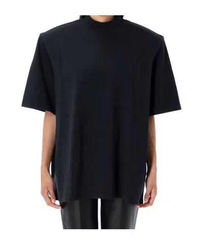 Attico Light Jersey Tank Top In Black