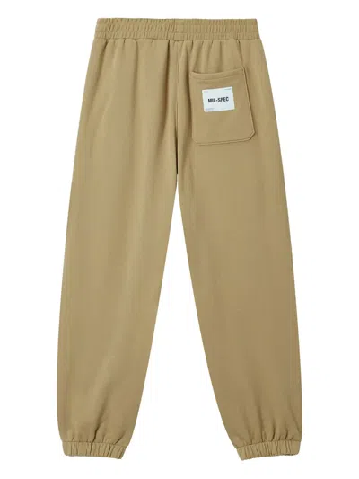 Izzue Elasticated-cuff Track Pants In Neutral