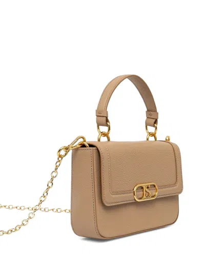 Luisa Spagnoli Imari Chain-strap Tote Bag In Neutral