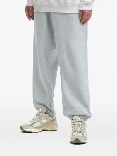 Izzue Elasticated-cuff Track Pants In Gray