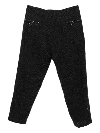 Y's Straight-leg Trousers In Black