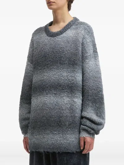 渐变色条纹毛衣