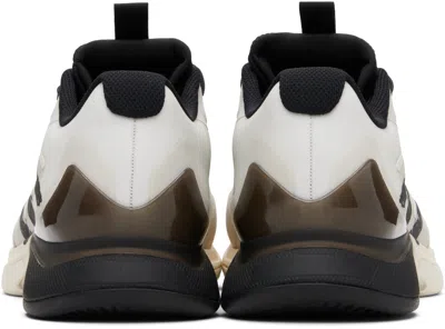Y-3 Gray Us Open Avacourt 2 Sneakers In White
