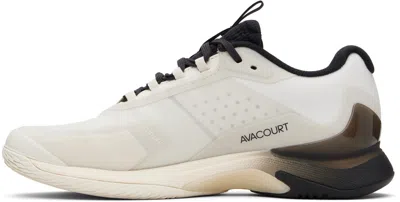 Y-3 Gray Us Open Avacourt 2 Sneakers In White