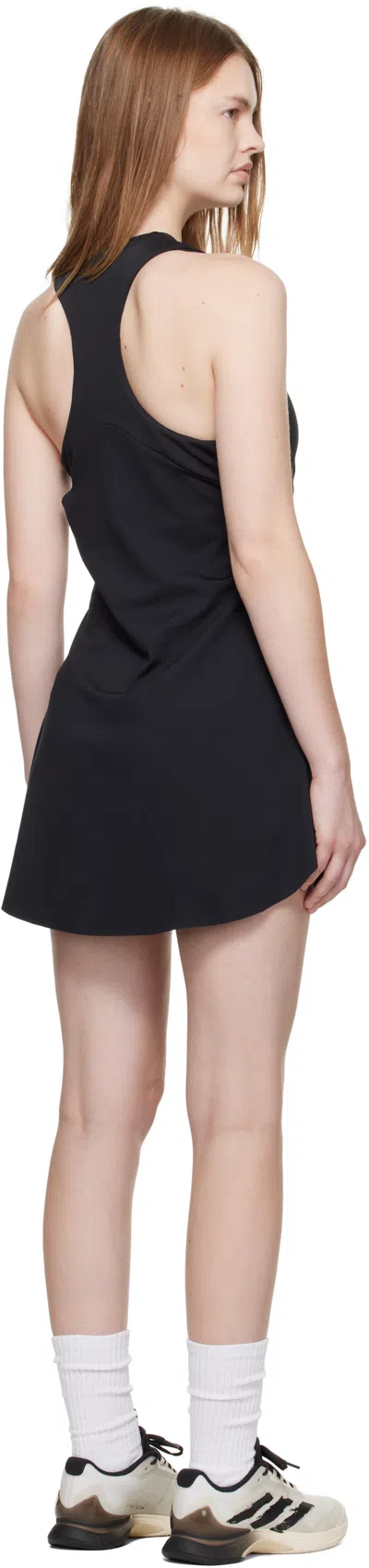 Y-3 Black Day Dress With Minimalist Design In Black